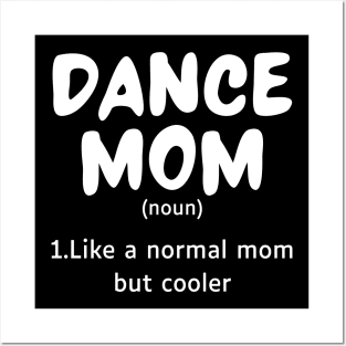 Funny Dance Mom Definition Groovy Retro Posters and Art